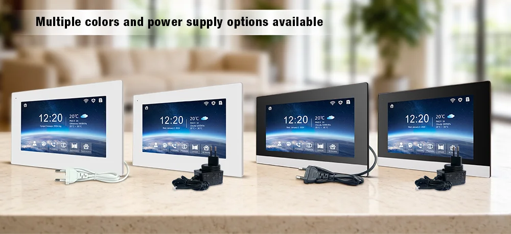 Video Intercom System 1080P Tuya WiFi  Video Door Bell Wireless Video DoorPhone with RFID  Unlock Door Camera