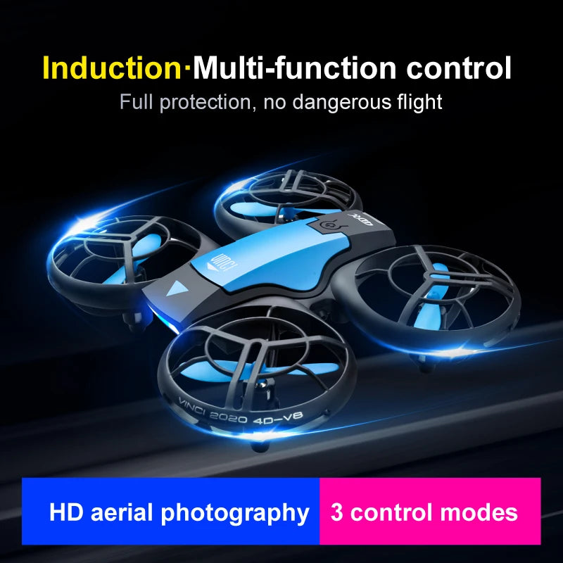 4K Camera Drone - Foldable Beginner Quadcopter with Obstacle Avoidance Tidesmit