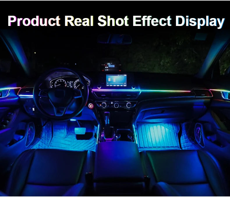 Car Ambient Lighting RGB LED Symphony Atmosphere Lamp by Tidesmit Tidesmit