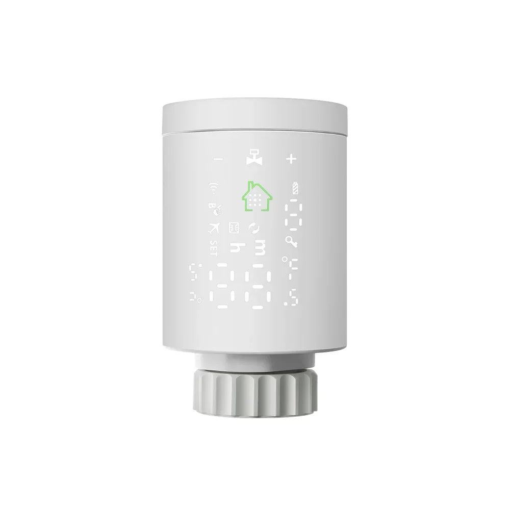 Intelligent Thermostat Radiator Tuya Zigbee Wifi APP Connect Thermostat Valve Controller Support Alexa Google for Home Assistant
