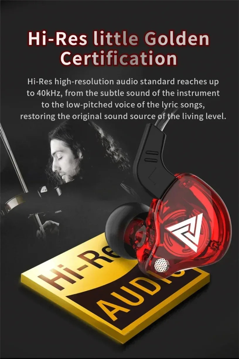 Wired Earbuds 3.5mm Microphone Stereo Sport Headset by Tidesmit Tidesmit