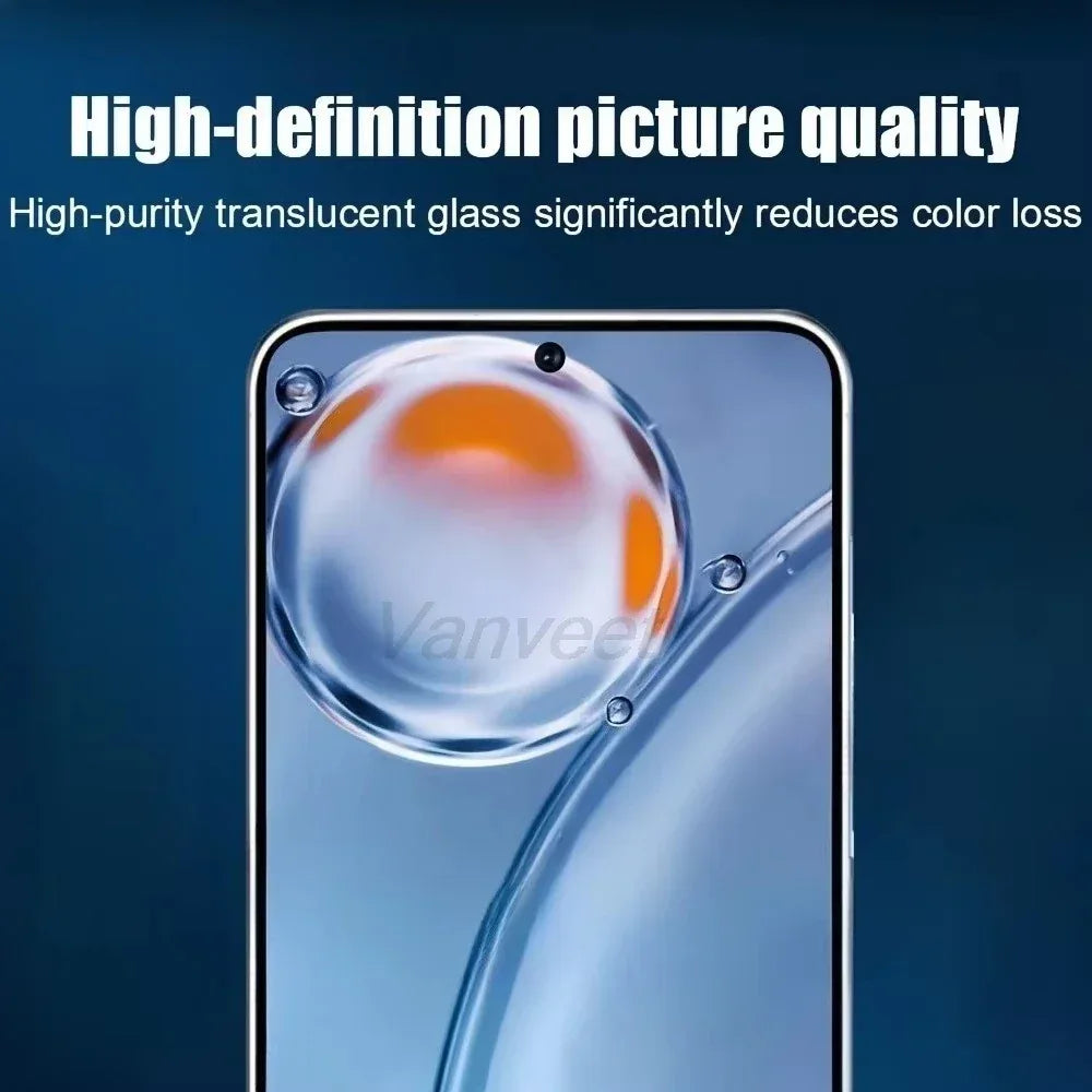 1-3PCS Dust Free Easy Installation Fingerprint Unlock Tempered Glass For Google Pixel 10Pro XL 8A 6A 7A 7 8 Pro Screen Protector Tidesmit