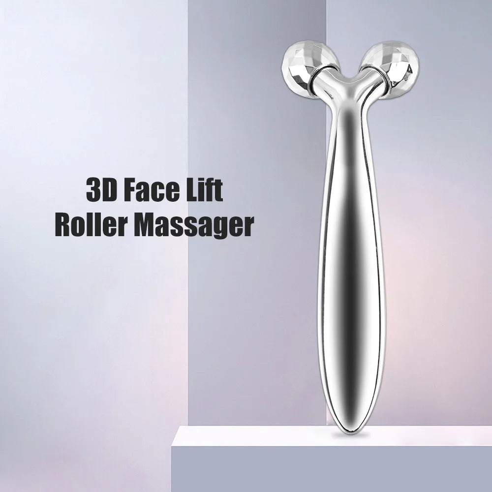 3D Face Roller Massager for Skin Lifting and V-Shape Face Contouring Body Shaping Massage Equipment Tidesmit