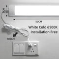 Led Tube Bar LED Wall Lamp Under Cabinet Light 10W 20W Ultra Thin Home Bedroom Kitchen Closet Indoor Wall Light Lighting 110V