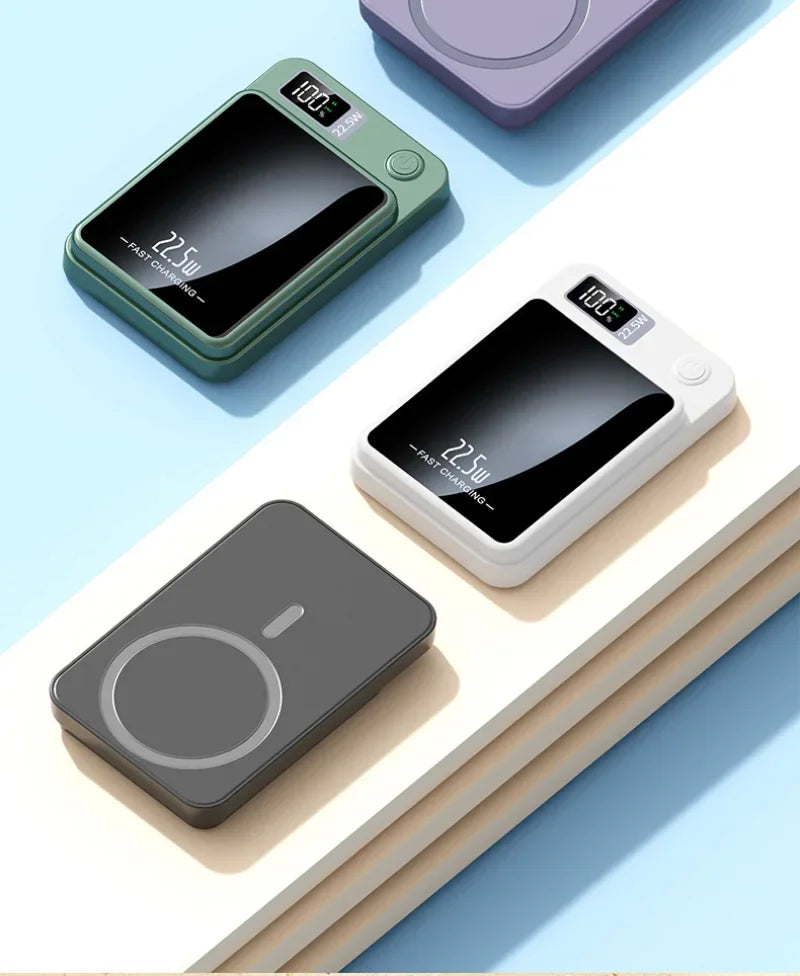 Tidesmit Magnetic Portable Charger - High Capacity Fast Power Bank Tidesmit