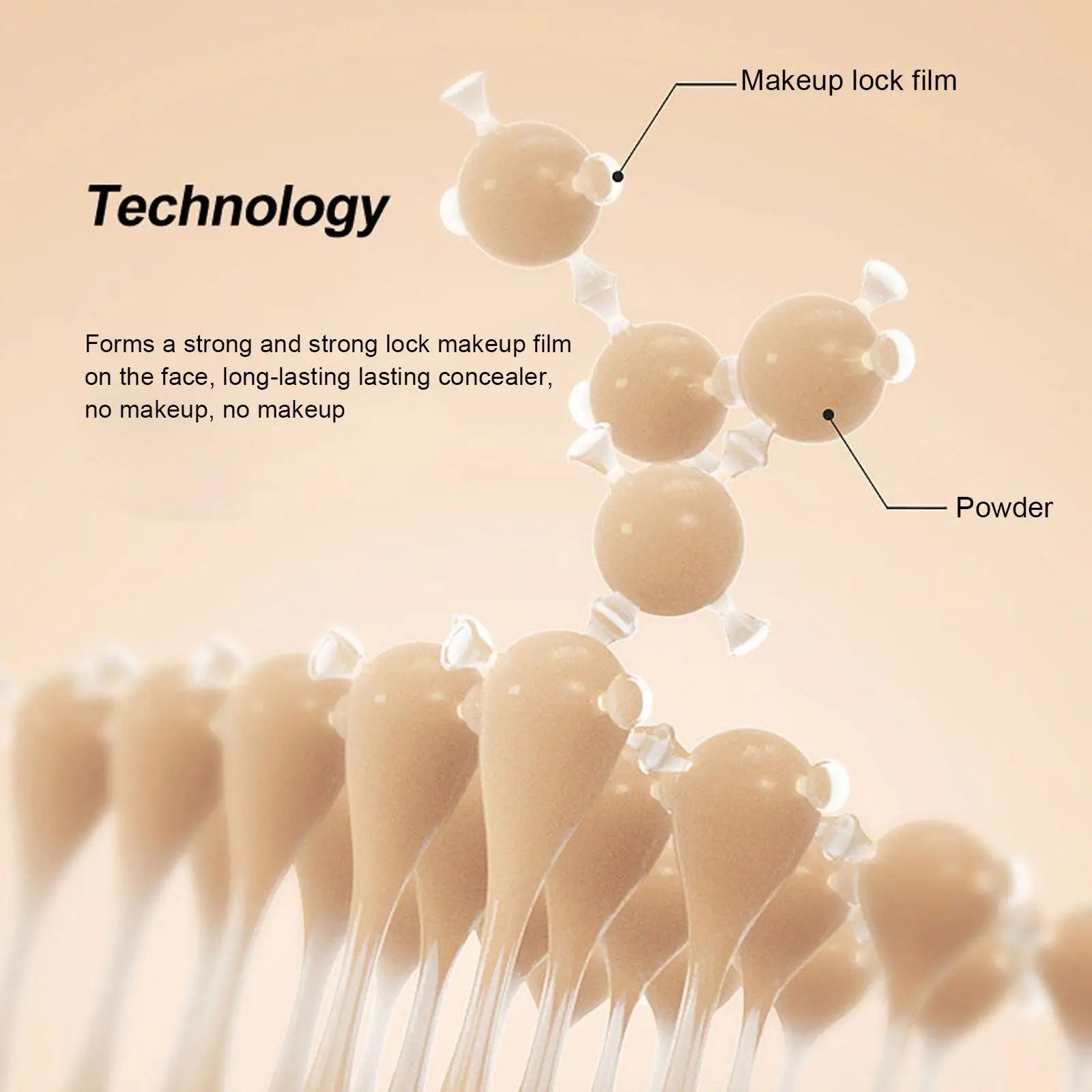 Tidesmit 30g nourishing liquid foundation providing natural oil-control coverage in a hydrating makeup base texture
