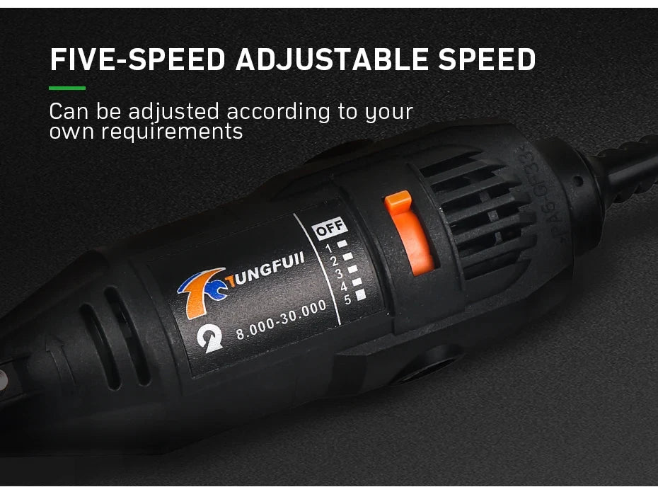 Mini Electric Drill Engraver Machine, Dremel Rotary Tools, Engraver Grinder Compatible with Power Tools, Accessories, 220V