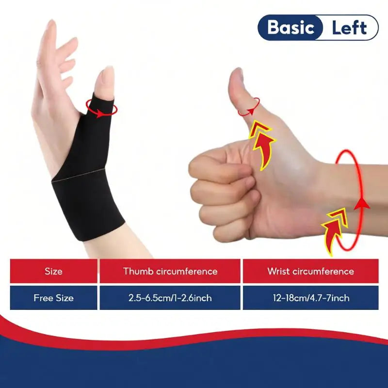 1PCS Flexible Wrist Support Wrist Brace With Thumb Support For Arthritis To Relieve Finger Pain For Arthritis Patients