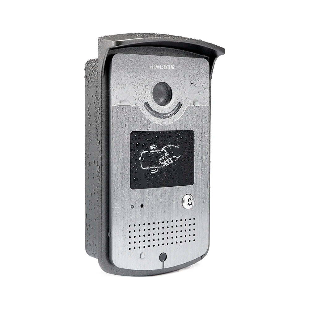 4 Wire Outdoor Doorbell Camera IR Night Vision RFID Unlock XC001 for HOMSEUCR 700TVL Video Door Phone Intercom Security System