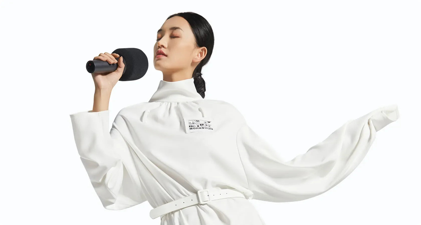 Mijia K-Song Microphone wireless bluetooth 5.1 DSP Noise Cancellation Stereo Sound Effect Double Duet with 9 Kinds Sound CN