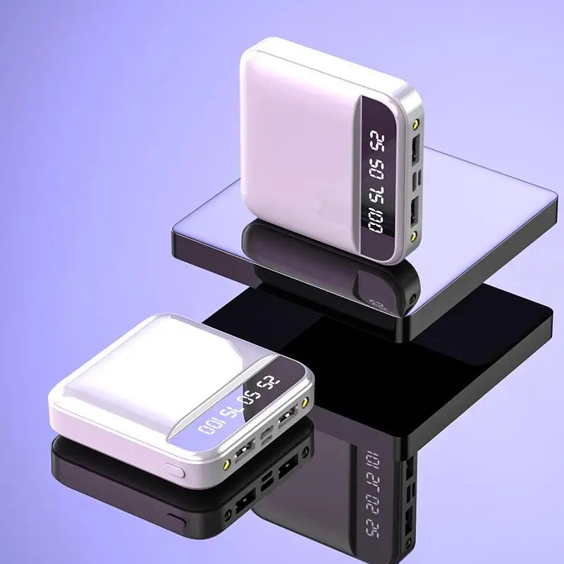 Portable Charger 30000mAh Power Bank with PD Fast Charging white Tidesmit