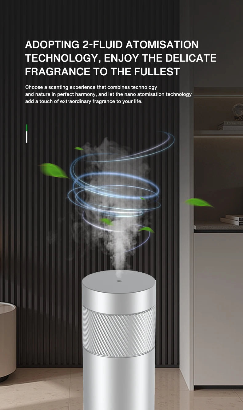NAMSTE Smart Electric Smell Distributor Fragrance Diffuser Waterless Scent Diffuser Home Appliance Room Essential Oil Diffuser