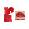 QIBEST red watery lip gloss, long-lasting mirror finish liquid lipstick with moisturizing formula for glossy lips.