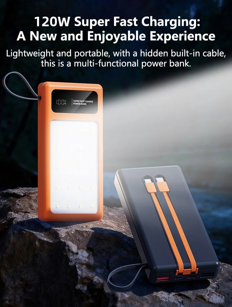 Tidesmit Portable Fast Charging Power Bank - 50K-200K mAh USB-C Tidesmit