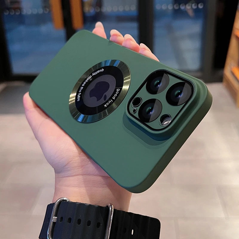MagSafe Phone Case for iPhone 16: Slim Military-Grade Shockproof Cover green Tidesmit
