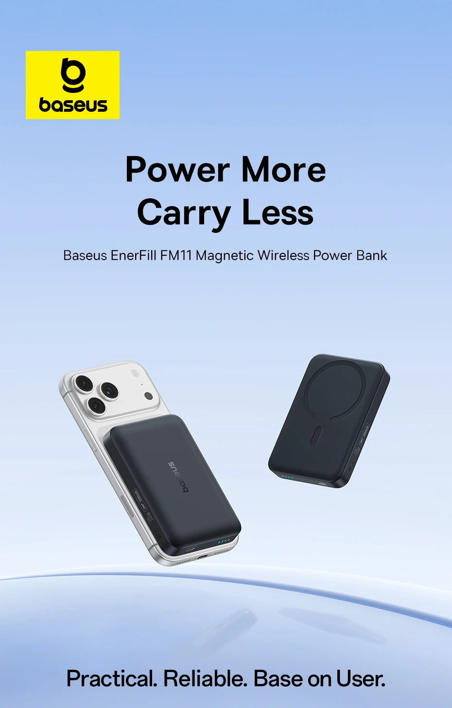 Magnetic 10000mAh Fast Charging Power Bank - PD 30W Travel Battery Tidesmit