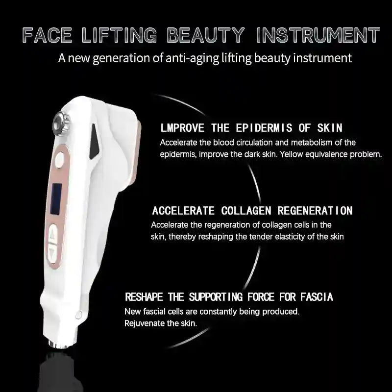 Mini Hifu Facial Machine for Skin Tightening and Wrinkle Reduction Eye Massage Instrument Tidesmit