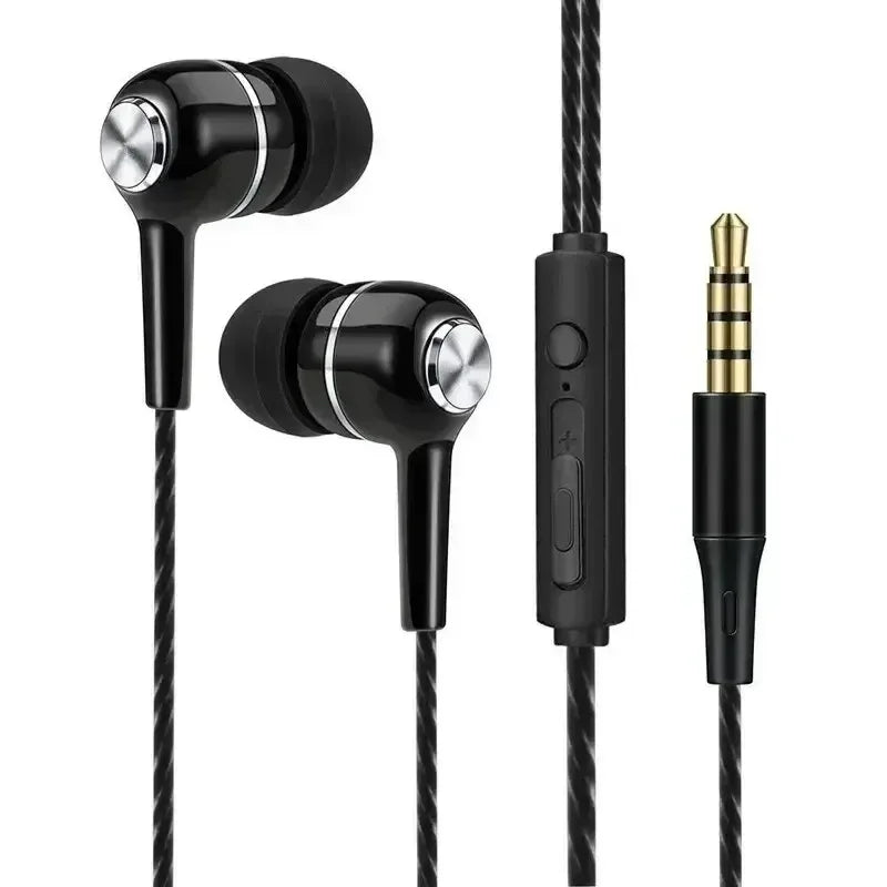 Wired Earphones with Microphone: HiFi Stereo Bass by Tidesmit Tidesmit