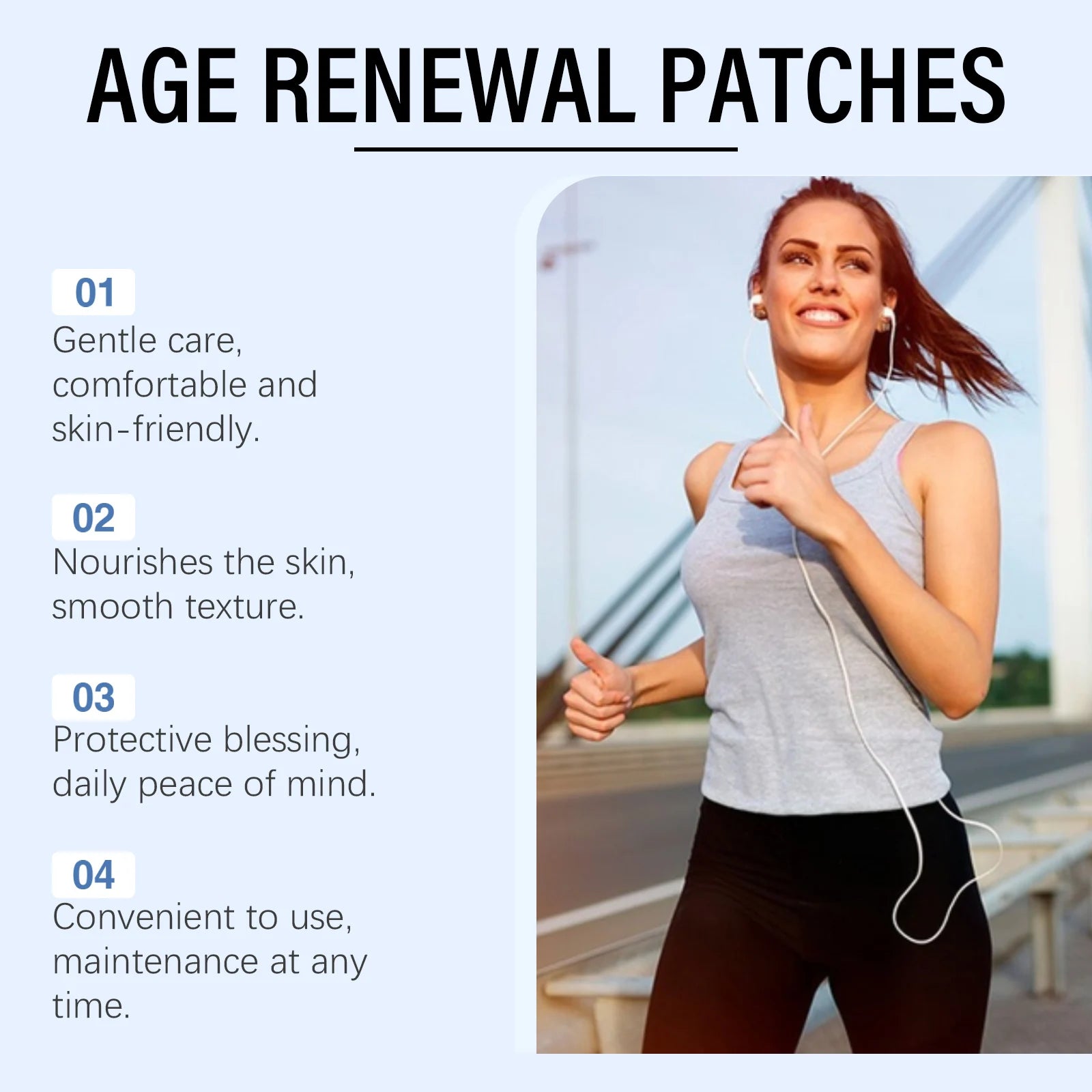 OceAura NAD+ Energy Boost Patches Enhance Focus & Cell Regeneration Immune Support Supplement for Vitality Rejuvenation Patches