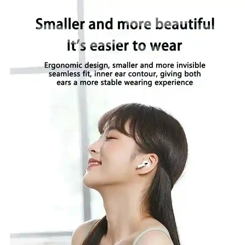Wireless Earbuds with Mic – Long Battery Bass Sport Headphones Tidesmit