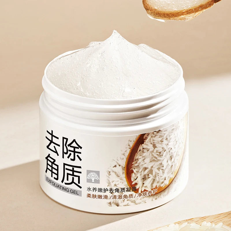 White Rice Exfoliating Gel - Gentle Brightening Facial Scrub | Tidesmit Scrubs Treatments Default Title Tidesmit