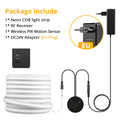 One/Dual Motion Sensor Switch COB Neon LED Strip Night Lights Wireless RF Reciever Control Smart Switch LED Corridor Stair Light