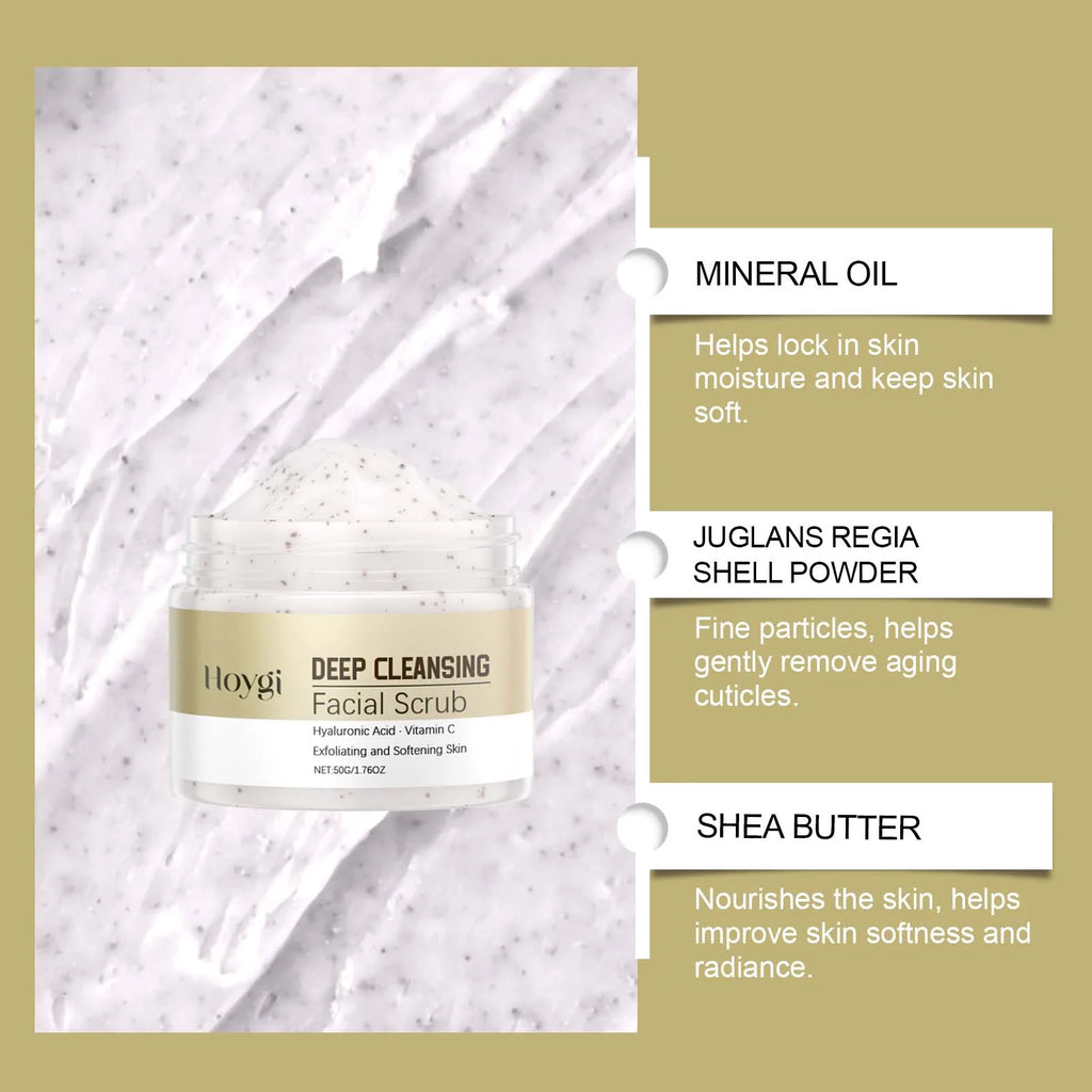 Facial Exfoliating Scrub for Deep Pore Cleansing | Tidesmit EU Scrubs Treatments Tidesmit