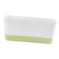 Window Box Planter Gardening Enthusiasts Gift Breathable Rectangular Flower Pot for Yard Porch Indoor Outdoor Patio Windowsill