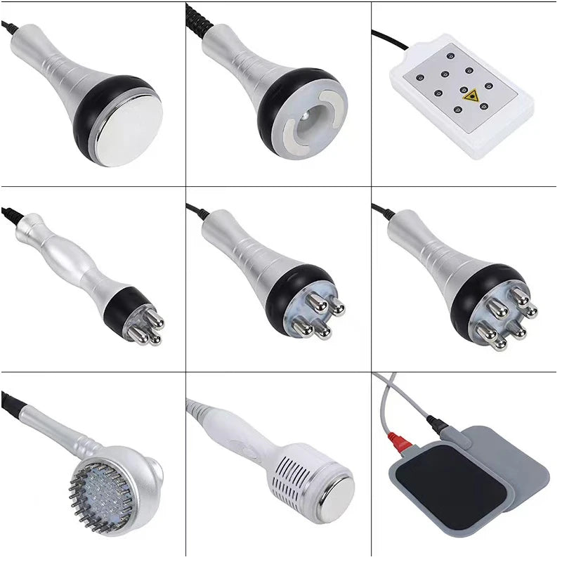 40K Ultrasonic Cavitation Body Sculpting Machine - 6-in-1 Pro Device Relaxation Treatment Tidesmit