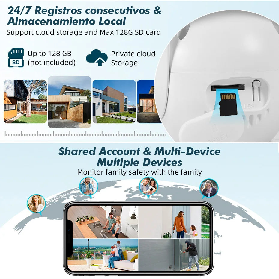 FUERS 5K 10MP Dual Lens IP Camera Tuya Smart Outdoor Home Security Auto Tracking Human Detection WIFI CCTV Surveillance Camera