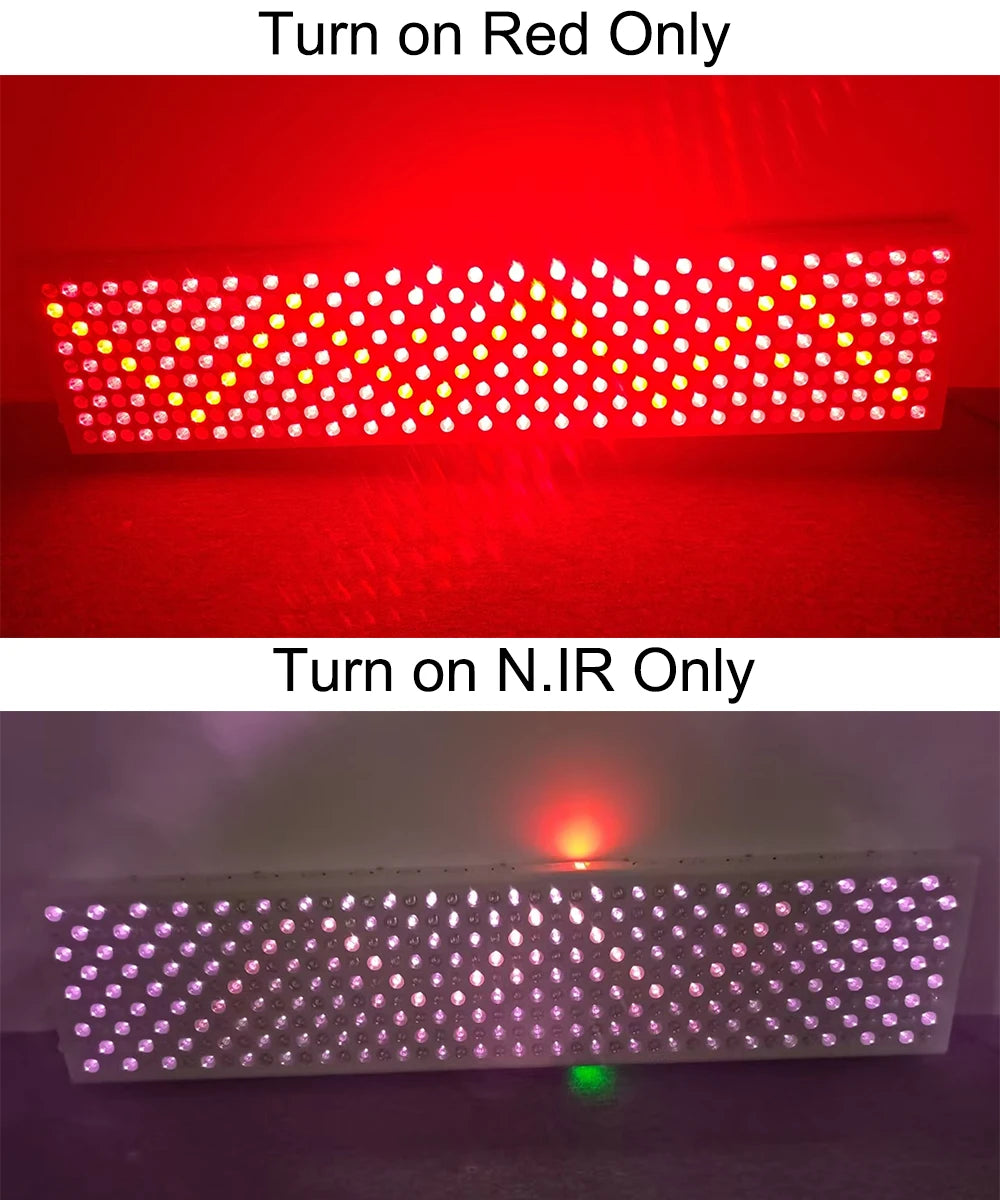 LED Red Light Therapy Panel Full Body 630nm 660nm 810nm 830nm 850nm Near Infrared Lamp Therapy Device P300 P500 P900 P1500 P2000