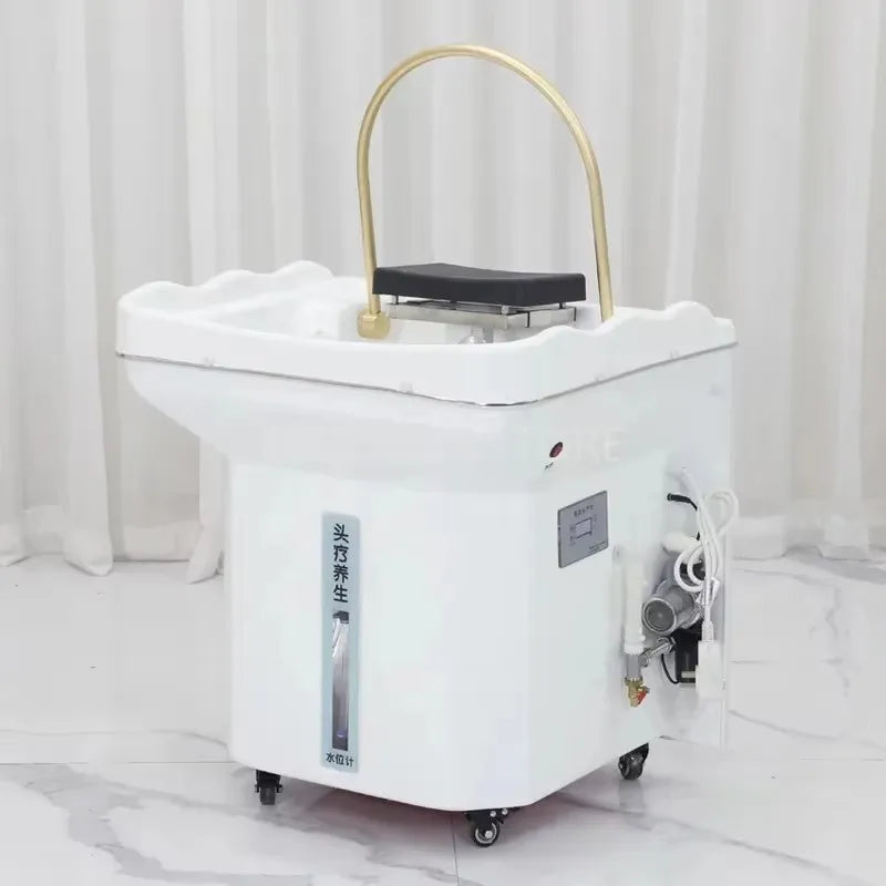 Head Spa Water Circulation Station | Professional Salon Therapy Unit Massage Chairs 110V Tidesmit