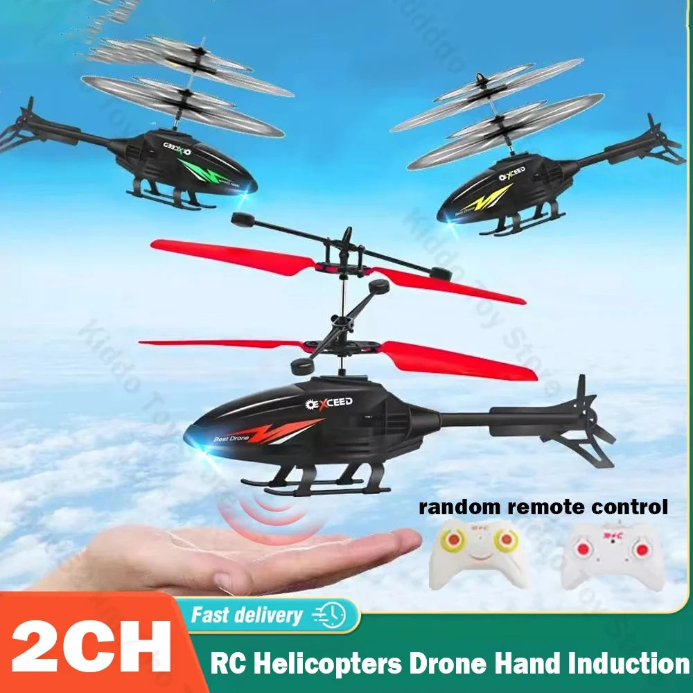 RC Helicopter Drone with Gesture Control - Durable Smart Toy for Beginners Tidesmit