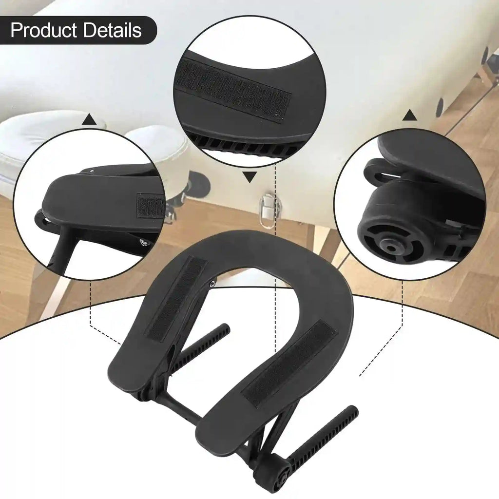 Adjustable Portable Massage Table Face Cradle | Tidesmit Wellness Relaxation Treatment Tidesmit