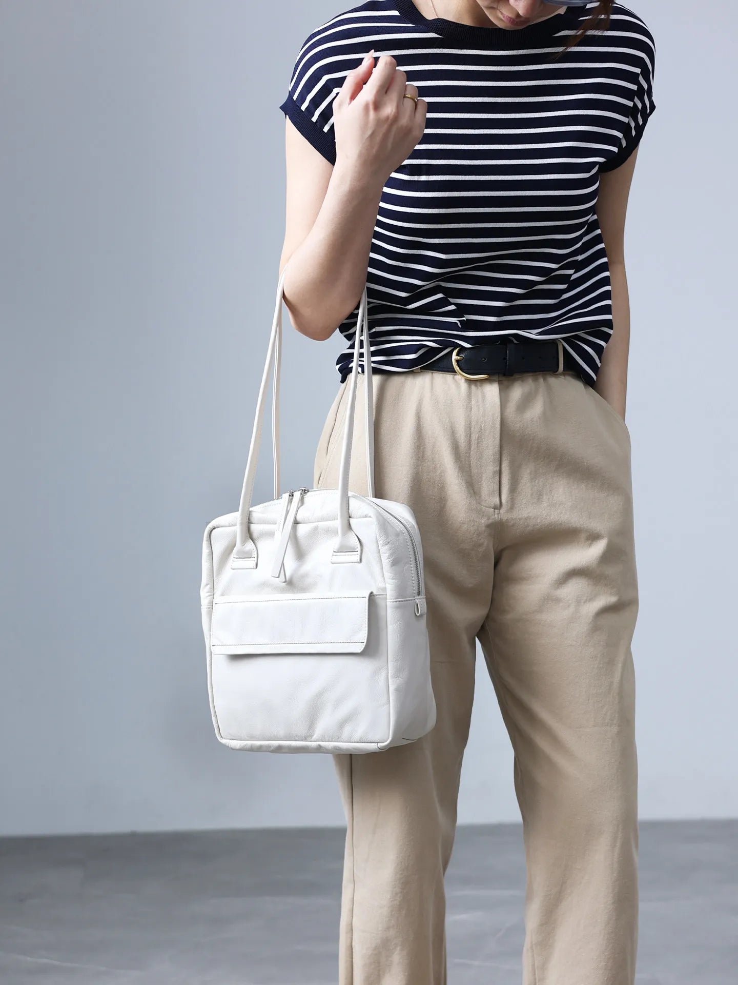 Soft Genuine Leather Women Single Shoudler Bags Small Size Zipper Tote Fashion Versatile Handbag Luxury Design
