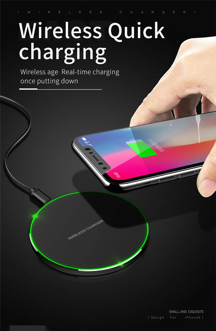 60W Fast Wireless Charger Dock | Qi Certified & MagSafe Compatible Tidesmit