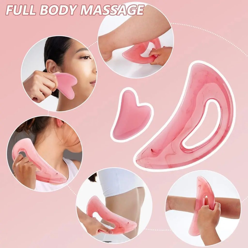 Gua Sha Massage Tool for Lymphatic Drainage & Body Sculpting | Tidesmit Body Shaping Massage Equipment Tidesmit