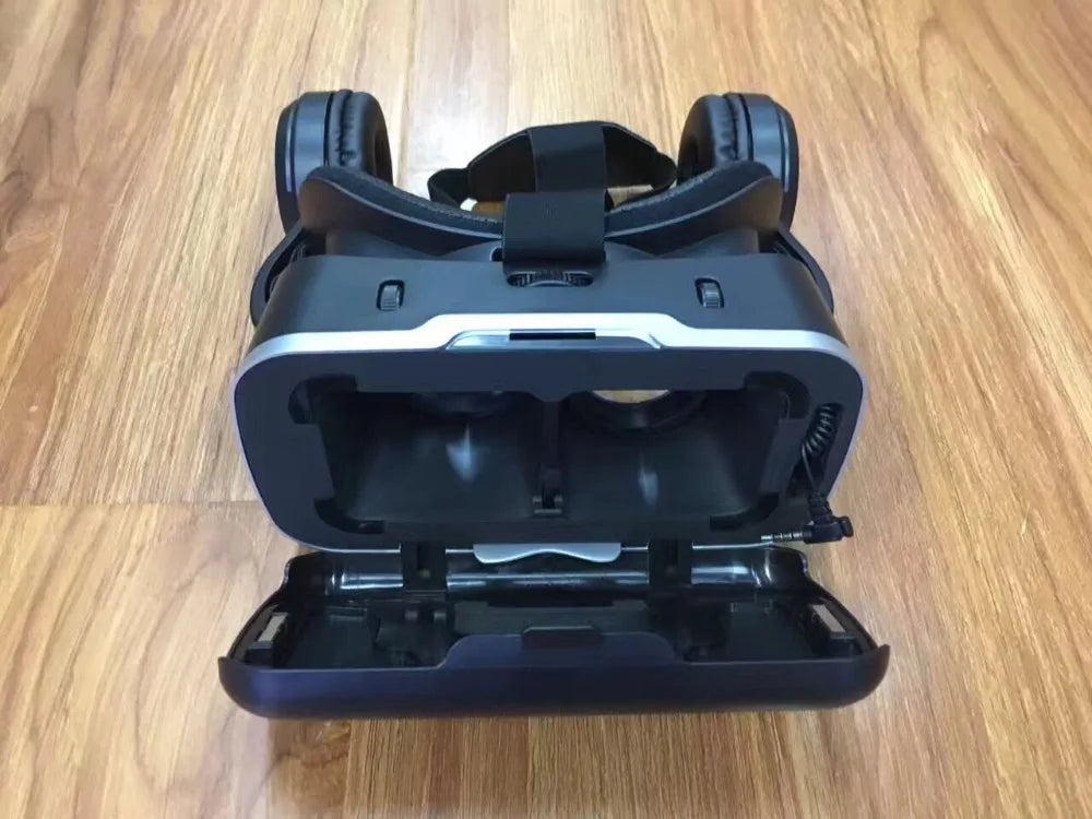 VR Headset for Smartphone – Adjustable 3D Goggles with Spatial Audio Tidesmit