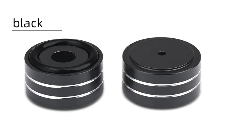 Super Premium 4PCS Hifi Speaker Spikes Stand Feet Pad Aluminum Alloy for Speaker DAC Shock Absorbing Foot Pad