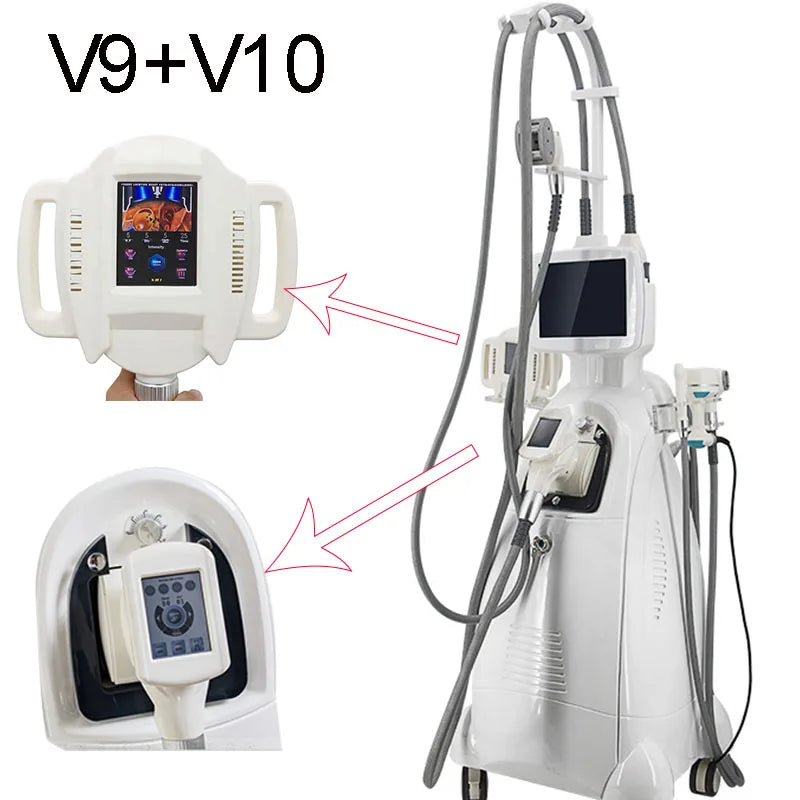 6-in-1 Vacuum Cavitation Roller Body Shaping Massager V9 V10 Model Body Shaping Massage Equipment Tidesmit