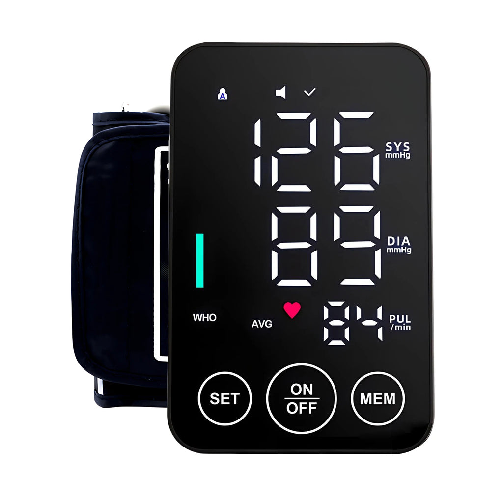 Blood Pressure Monitor Upper Arm Automatic Tonometer Digital Blood Pressure Meter BP Medical Sphygmomanometer Pulse BP monitor
