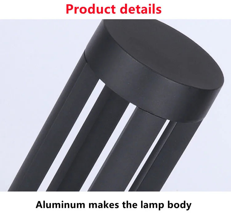 Outdoor LED Lawn Light Waterproof IP65 Aluminum Profile Villa Square 85~265V 7W Street Lamp For Family Courtyard Decoration