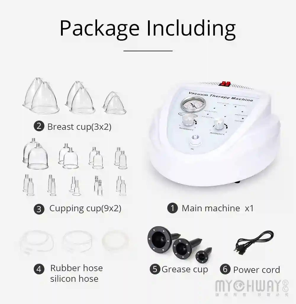 Vacuum Therapy Machine for Body Contouring | Tidesmit Spa System Eye Massage Instrument Tidesmit