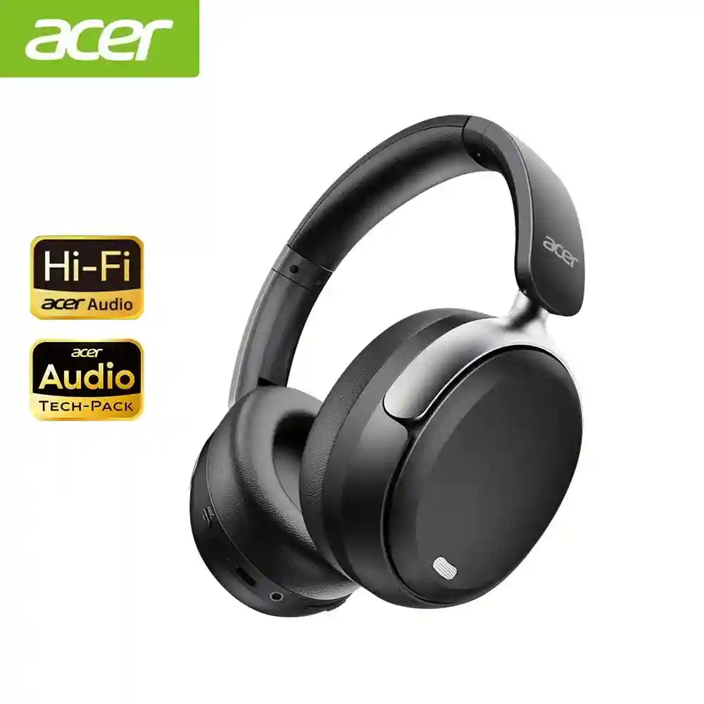 Wireless Noise Cancelling Headphones - Over-Ear Bluetooth Spatial Audio Tidesmit