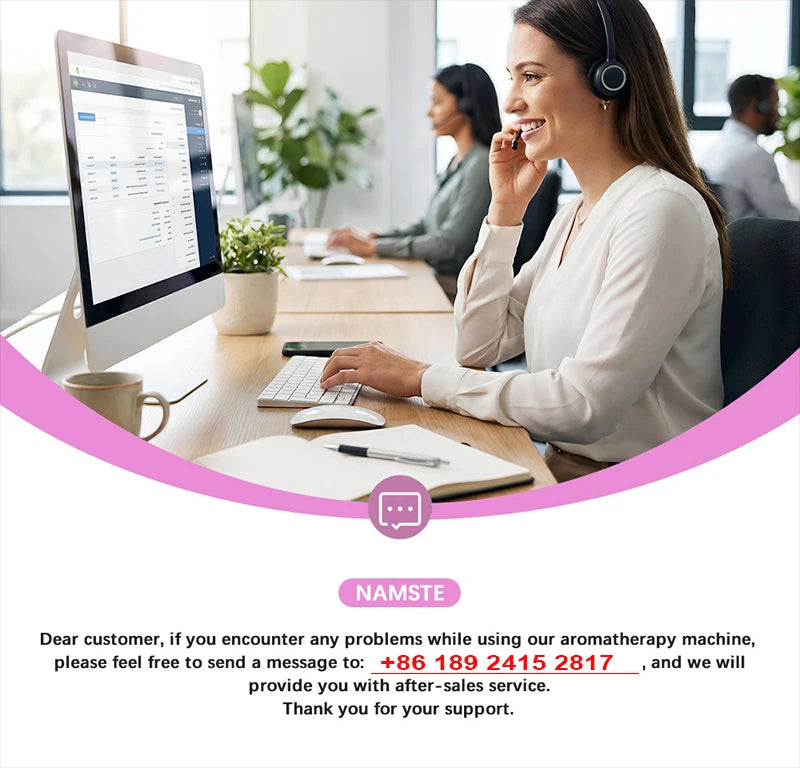 NAMSTE Electric Aromatic Diffuser Coverage 4000m³ Smart Bluetooth Essential Oils Fragrance Machine Home Hotel Scenting Device