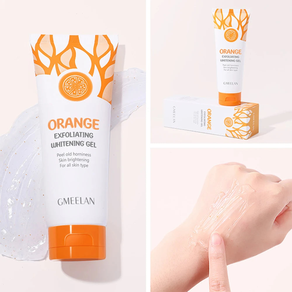 Orange Exfoliating Gel 50g - Professional Brightening & Hydration Treatment Scrubs Treatments Tidesmit