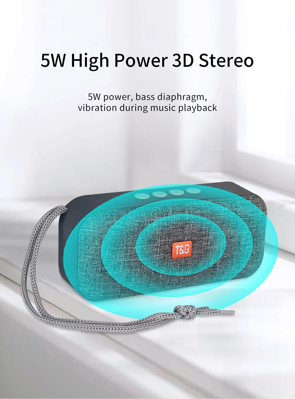 Mini Wireless Portable Bluetooth Speaker Radio FM Sound Box Music Small Caixa De Som USB Computer PC Blootooth Acoustics Baffle