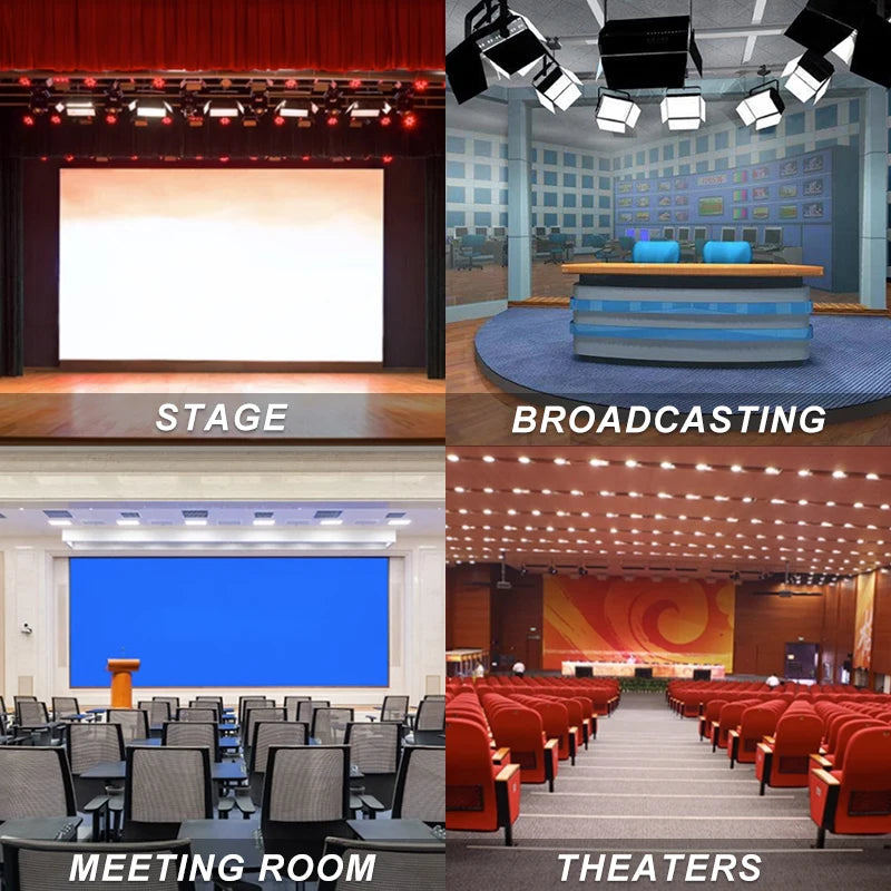 LED Fill Lamp Video Light Panel Warm White 3200-6500K Photography Lighting Live Broadcast Photo Studio Light Stage Fill Light