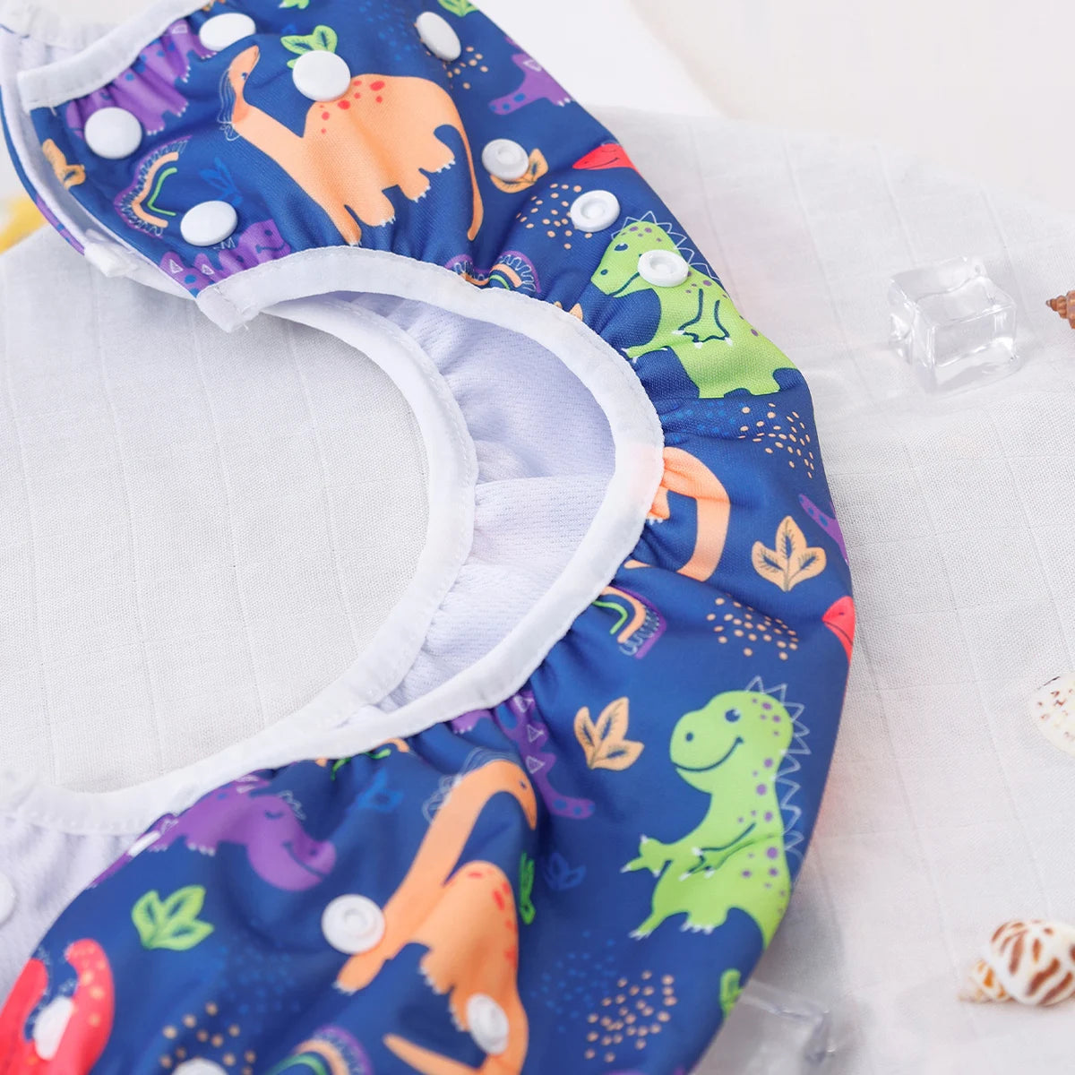 HappyFlute 1PCS  Animal Prints  Baby Waterproof  Cloth Diapers Pool Pant Swimming Diaper Cover  Washable&Adjustable Diaper