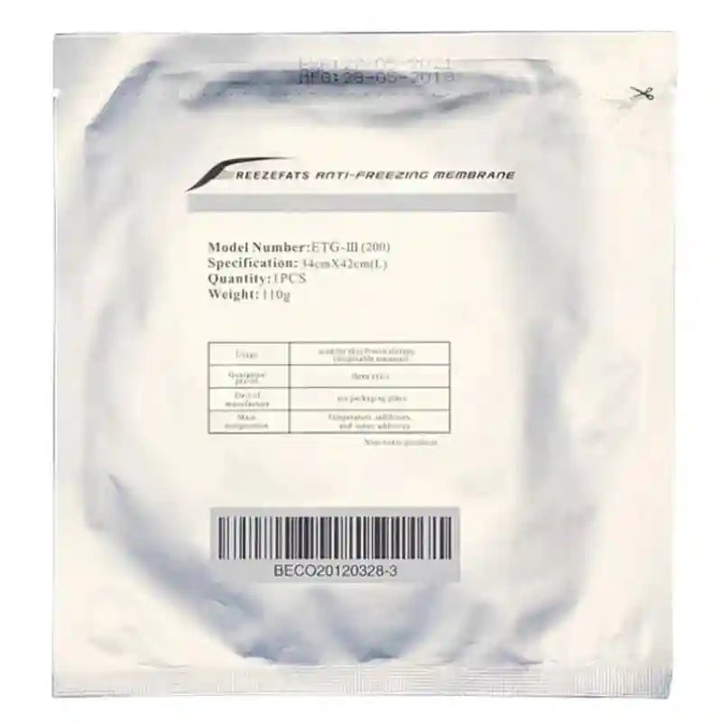 Cryotherapy Fat Freezing Membrane Pads for Professional Cool Sculpting Eye Massage Instrument Tidesmit